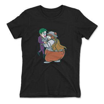 Iam Bearman Womens T-Shirt in Black color